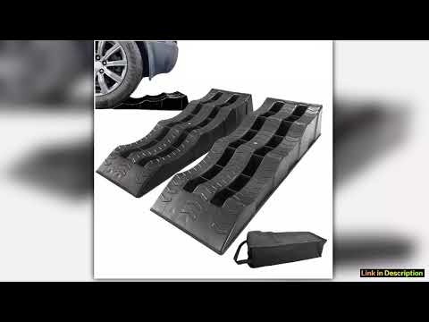 2Pcs RV Leveling Ramps AntiSkid Campers Tire Wheel Chocks Car Leveling Blocks Lightweight Curb Ramp