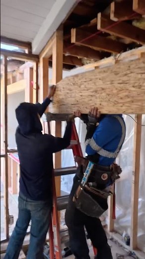 Load Bearing PSL Beam Installation