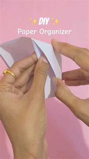 DIY paper organizer ✨ #diy #papercraft