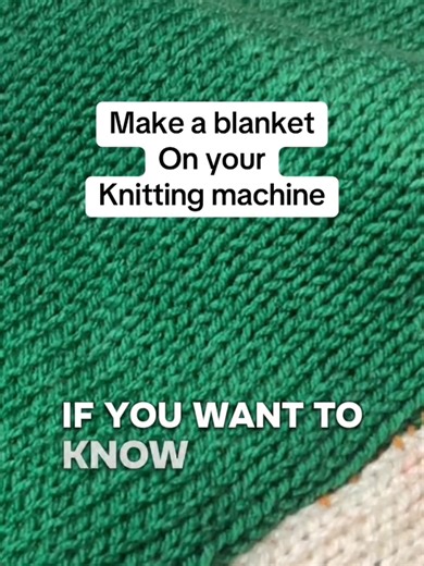 How to Easily Make a Blanket with Your Sentro Knitting Machine