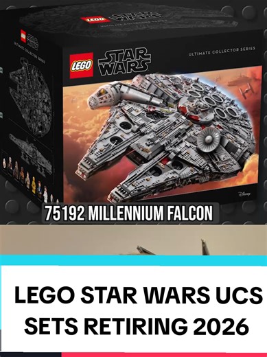 ALL OF THE LEGO STAR WARS UCS SETS RETIRING IN 2026! #lego #legocreator #afol #charbricks #legostarwars