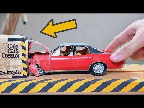 Crash Testing a GTA 6 Car Made of Clay