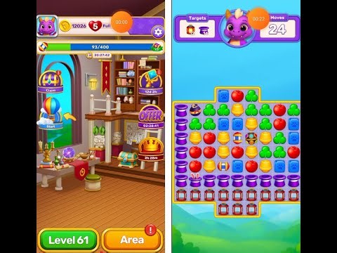 Roy Story Match 3 Blast Games - Level 61 To Level 65