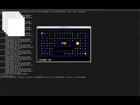 Reinforcement Learning Pac-man Agent