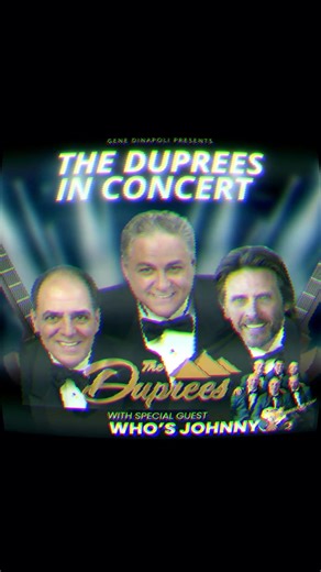 The Duprees in concert at the Grunin Center for the Arts