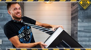 Testing whether anyone could escape a paper shredder