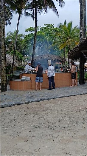 Lunch on the beach 🍽 Iberostar Waves Costa Dorada ⛱️ Puerto Plata