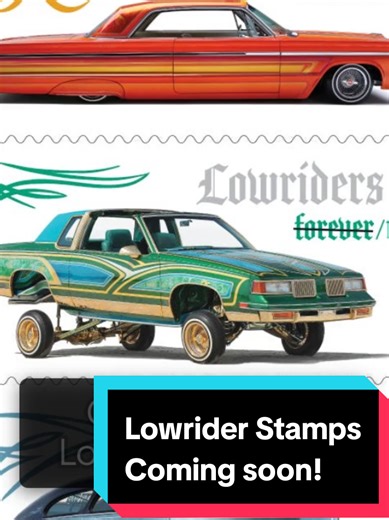 Lowriders. On postage stamps. 🇺🇸✨ In 2026, the United States Postal Service officially honors Chicano lowrider culture. Not trends. Not nostalgia. History. From rolling art to national recognition, this is culture traveling coast to coast, one stamp at a time. Would you send a letter with these? Or frame them? #lowriderstamps #chicanochronicles #newstamps