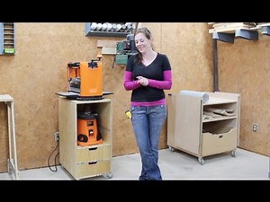 Smart Shop Cart Build That Doubles as a Planer Stand