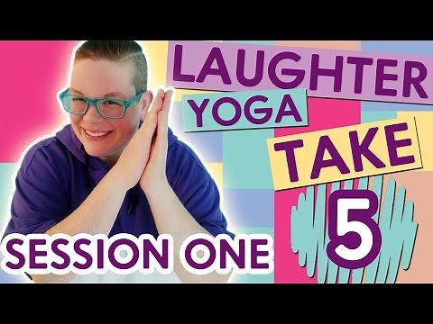 Take 5 Laughter Challenge: Session 1 / 5 Laughter Yoga Exercises in 5 MIN / Laughter Yoga Together