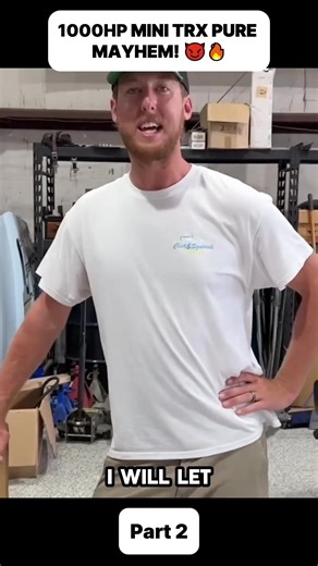 The Mini TRX project just took a CRAZY turn. 🤯 Can this frame even handle 1000HP? Watch to see the beast we just unboxed! #minitrx #crateengine #carsoftiktok #projectcar #builtnotbought