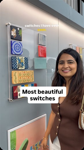 Vidhi Duggad on Instagram: "Touch-sensitive smart switches replacing conventional wall switches with modern, sleek, capacitive touch panels. I absolutely loved their smart approach. Digital Dreams is an Indian smart-home brand known for its sleek touch-sensitive switches that blend technology with design. Their “Infinity” collection offers customizable panels in materials like stone, wood, ceramic, and marble, making switches feel like part of the interior rather than an accessory. Beyond aesthe