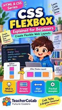 CSS Flexbox Explained for Beginners | How to Create Flexible Web Layouts | HTML & CSS
