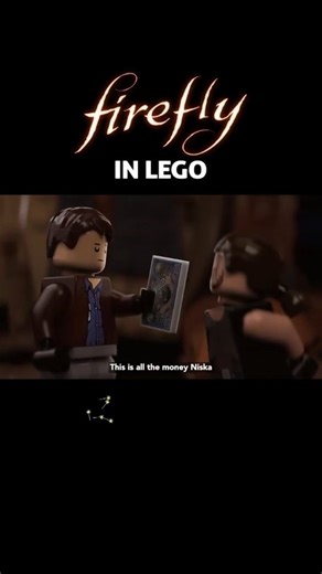 Jeff Miller | LEGO Firefly nailing one of the best negotiation scenes in TV history. Mal tries to give Crow the money back, explains the deal is off,... | Instagram