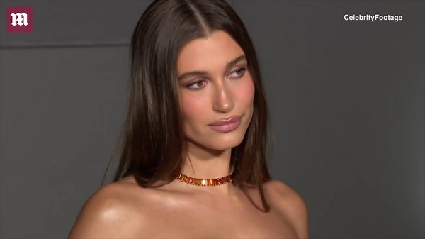 Hailey Bieber flaunts her toned abs at the Academy Museum Gala