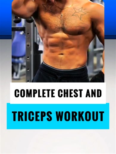 complete chest and triceps workout #chest #tricepsandchest #chestandtriceps #triceps