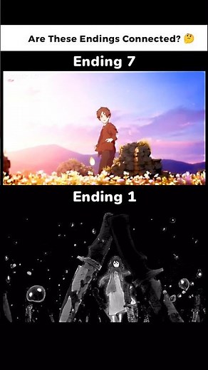 Attack on Titan ❤️ Ending 1 vs Ending 7 | Are These Endings Connected? 👀 #shorts #aot #eren #anime