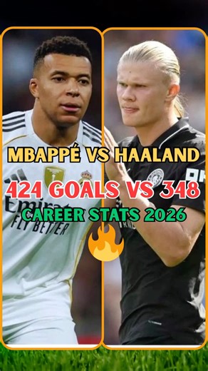 Mbappé DESTROYS Haaland in Assists? 😱 Career Stats Comparison