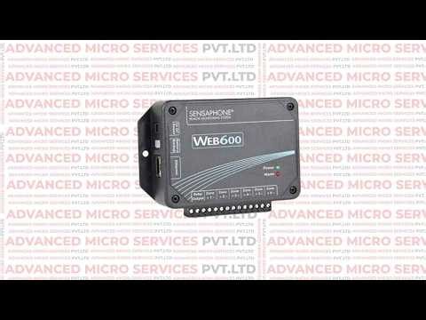 SENSAPHONE WEB600 FGD-W600 SYSTEM Advanced Micro Services Pvt. Ltd