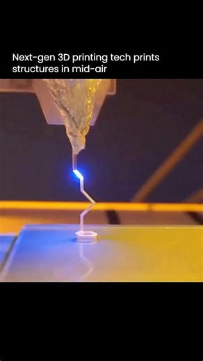 Congenai on Instagram: "Scientists in China have unveiled a breakthrough 3D printing technique capable of producing solid ceramic structures directly in mid-air, without any support materials or scaffolding. The method allows shapes to solidify instantly as the printer moves, marking a major advance in high-performance manufacturing. The process relies on a light-activated ceramic ink embedded with up-conversion nanoparticles. When exposed to a near-infrared laser, these particles convert the li