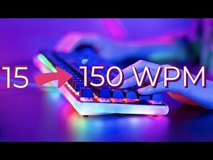 How to type 150 WPM (5 easy steps to type faster)