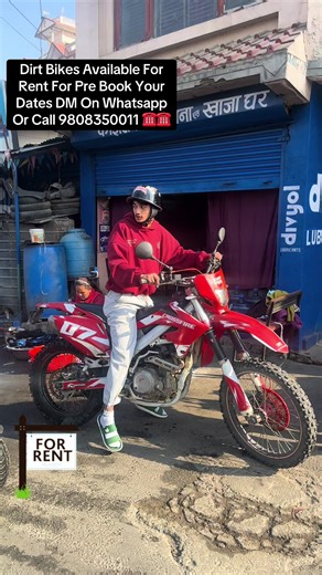 Rent Dirt Bikes in Lalitpur: Book Your Adventure Today