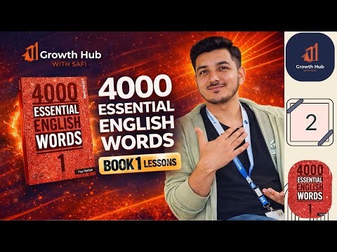 4000 Essential English Words | Unit 1 – Lecture 2 | Nijatmal Safi