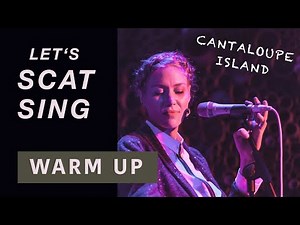 Funky Jazz Vocal Warm Up with Scat Syllables