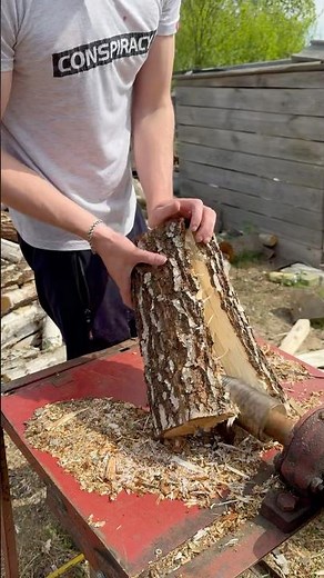 How I Built My Own Super Fast Log Splitter for Firewood