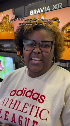 POV: When Your Granny Spots QVC on a Store TV