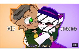 【Anoood2000】XD meme piggy (zizzy x pony)