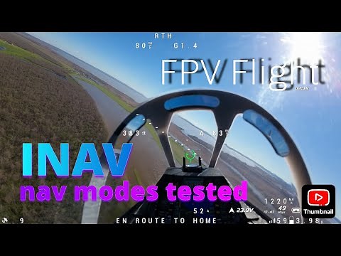 Inav "Return to home" Test EDF (Freewing 80mm A10)