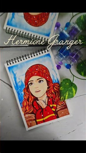 Hermione Granger: The Art of the Perfect Witch #harrypotter #shorts #hogwarts #art