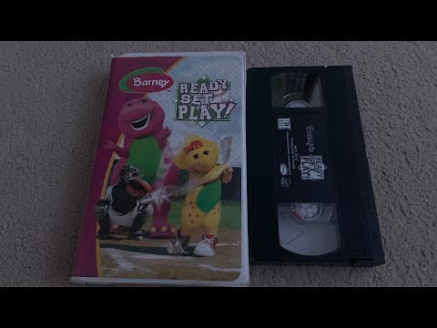 Opening And Closing To Barney: Ready, Set, Play! 2004 VHS