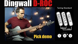 120 reactions · 13 comments | Check out this Dingwall Guitars D-Roc pick tone review by Amos Heller Now, who loves playing bass with a pick? https://dingwallguitars.com/our-basses/ready-to-play/d-roc | Dingwall Guitars | Facebook