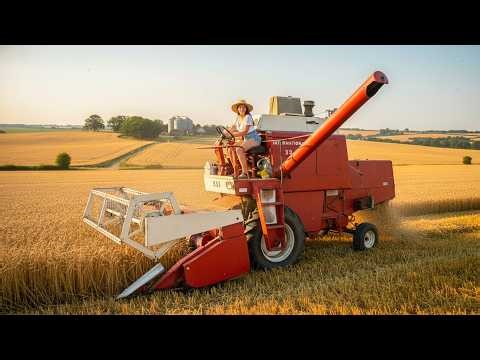 9 Weird Old Combine Harvester You Won't Believe Actually Exist!