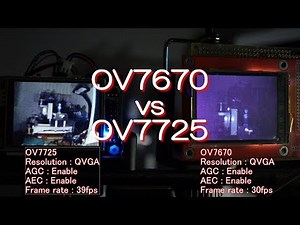 OV7670 vs OV7725