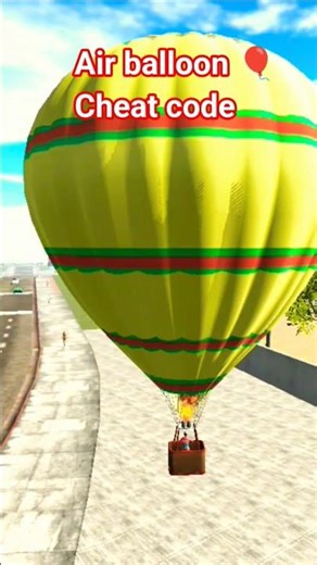 Air balloon 🎈 Cheat code 😯 banku bhaiya #punjabisong #music #tseries #gta