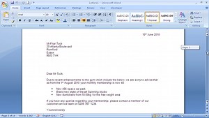 Microsoft Word Mail Merge Tutorial