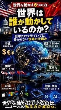 Who Runs the World? Understanding Global Systems Through "6 Forces" #History #JapaneseHistory #Mo...