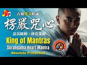 Śūraṅgama Heart Mantra 楞嚴咒心 The King of Mantras Sung by 3 Gems Band in Chinese Temple Chanting