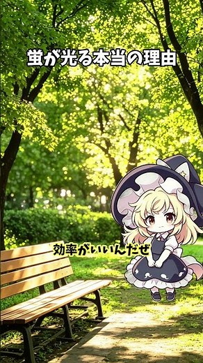【今日の1分雑学】蛍が光る本当の理由｜求愛×超省エネの神秘
