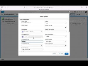 How to Create Contracts in Salesforce