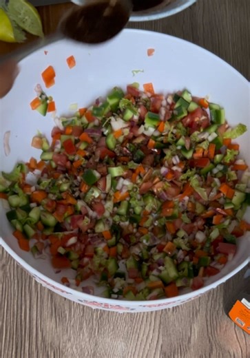 Fresh Chopped Salad Recipe with Flavorful Dressing