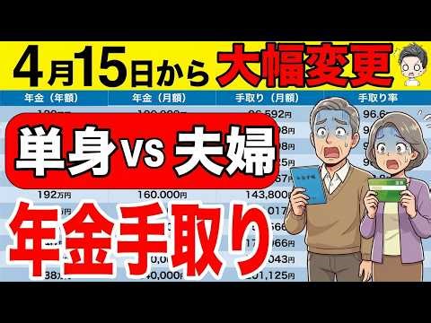 [2026] Quick Reference Chart for Net Pension Amounts and Rates from April! Which is more advantag...