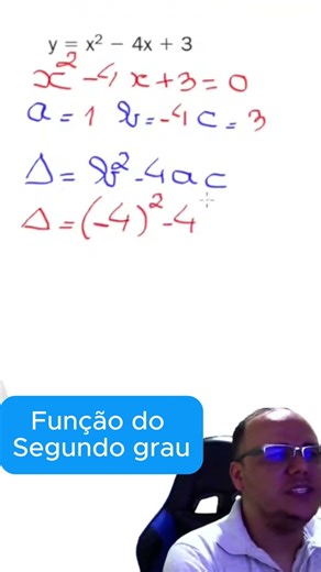 Calculando o Delta #matematica #estudosenem