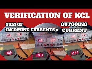 how to verify KCL in laboratory | practically verification of kcl | Kirchhoff's laws | reddaiah