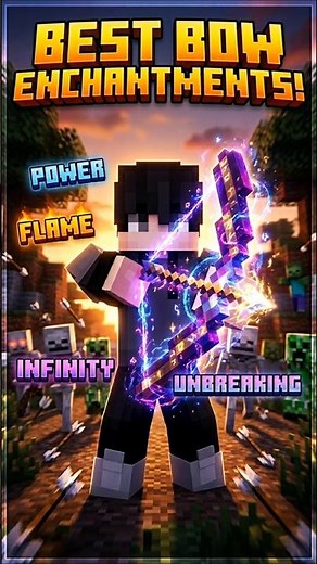 Best Bow Enchantments in Minecraft! 🤯