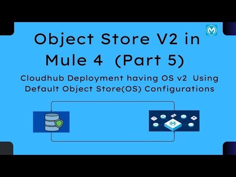 Object Store V2 | Use Case | Cloudhub Deployment | Default object Store Config | Part 5 | Mulesoft