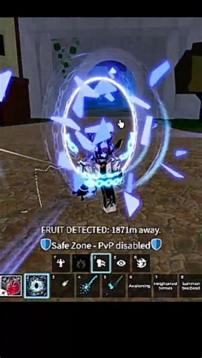 I got mythical from fruit notifier #bloxfruits #shorts #roblox